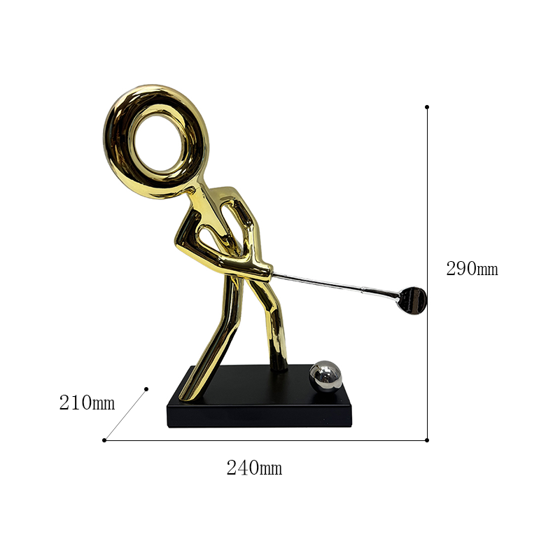 Exquisite Golf Sculpture